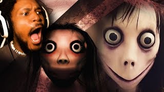 MOMO YOU WERE NOT INVITED TO MY HOUSE  Momo Creepypasta Monster [upl. by Gery]