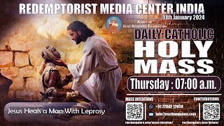 Catholic Holy Mass  11th January Thursday [upl. by Enelyam203]