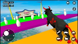 Wild Adventures Horse and Cow Gameplay in GT Animal Gameplay with Vartia cow [upl. by Eissalc843]