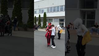 Pyrkon 2024 🦌 alastor cosplay radiodemon hazbinhotel cosplayer [upl. by Elleinaj202]