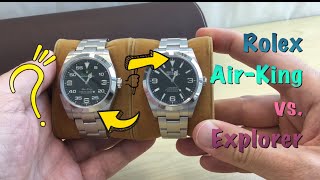 Rolex AirKing vs Explorer [upl. by Josephine]