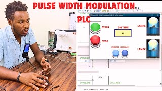 LADDER PROGRAMMING Pulse turn ON amp OFF of OUTPUTS projects timers addition and subtraction functio [upl. by Asp622]