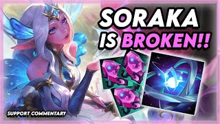 NEW SORAKA BUILD IS OP  Learn How to Play Soraka in GOLD Elo  Masters Coach [upl. by Atinus161]