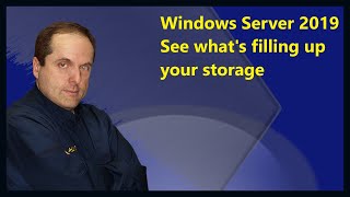 Windows Server 2019 See whats filling up your storage [upl. by Eimmas]