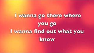 I wanna know you FULL HQ LYRICS  Hannah Montana amp David Archuleta [upl. by Enohs]