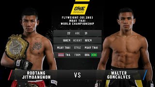 Title Fight Rodtang vs Concalves Highlights [upl. by Jain229]