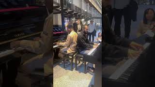 Amazing Boogie Woogie Duet With Two Pianos [upl. by Geis]