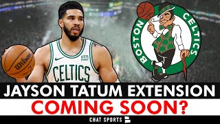 REPORT Jayson Tatum Expected To Sign Extension After NBA Finals Per WOJ  Latest Celtics News [upl. by Kono]