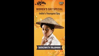 India’s Youngest Spy  Saraswathi Rajamani  Women’s Day Special  EPIC [upl. by Anivlek672]