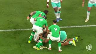 South Africa vs Ireland  Full Match  Rugby World Cup 2023 Camera  right gate [upl. by Doyle]