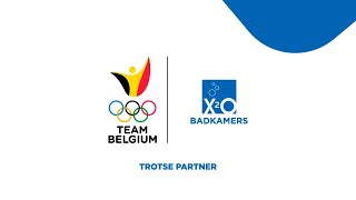 X²O Badkamers  Trotse partner van Team Belgium  Paris 2024 [upl. by Inej79]