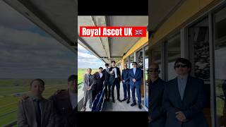 ROYAL ASCOT RACECOURSE UK 🇬🇧DIPESH WEDS ISHA 🫅👰‍♀️ brothers 😎 wedding dancechallenge 2024 [upl. by Erdreid]