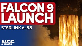 SpaceX Falcon 9 Launches Starlink 658 [upl. by Ybor631]