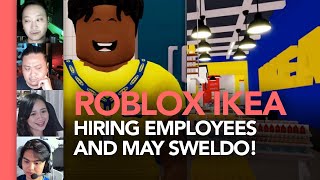 IKEA Hiring Employees to Work at Virtual Store in Roblox Magkano ang sweldo [upl. by Nnalyrehs]