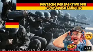 WW2  German perspective of DDay beach landing 🇷🇺 REACTION [upl. by Delmar]