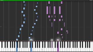 Chopins Nocturne Op 9 No 2 Synthesia  PierreYves Plat [upl. by Mead]