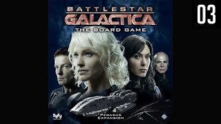 Battlestar Galactica Boardgame  Session 3 5 players ALL Expansions  Part 3 [upl. by Ewart566]