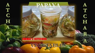 Special Atchara Recipe  Emmas Kitchen [upl. by Haiasi]