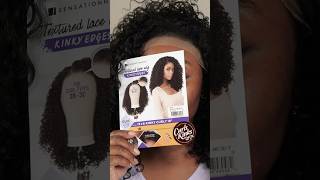 SENSATIONNEL KINKY EDGES CURLY 18quot LACE FRONT SYNTHETIC WIG [upl. by Eire691]