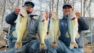 Lake Wedowee January Fishing [upl. by Jamison]