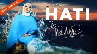 Ramlah Ram  Hati Official Lyrics Music Video [upl. by Isawk]