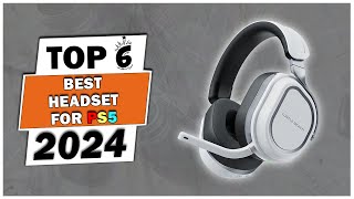 Top 6 Best PS5 Gaming Headsets 2024 – Ultimate Sound Comfort amp Compatibility [upl. by Yhtomot691]