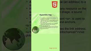 Html tutorial for beginners  Hyperlink Tag and Result shorts [upl. by Jaynes]