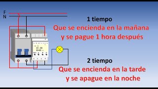 ¿Cómo programar 2 tiempos en temporizador semanal [upl. by Edahs]