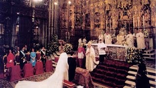 The Royal Wedding of Infanta Elena and Jaime de Marichalar 1995 [upl. by Rind]