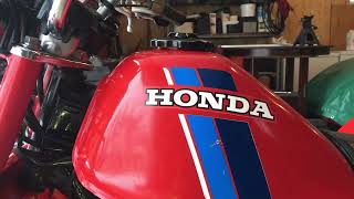 1983 Honda ATC 200E Big Red a true survivor P5 first ride [upl. by Llerred]