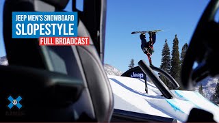 Jeep Men’s Snowboard Slopestyle FULL COMPETITION  X Games Aspen 2022 [upl. by Helga]