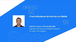 Webinar  Crea indicadores de nómina con Biable [upl. by Airotel690]