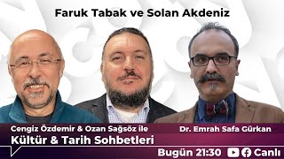 Kültür amp Tarih Sohbetleri Emrah Safa Gürkan quotSolan Akdenizquot kitabını anlatıyor [upl. by Ettenyar]