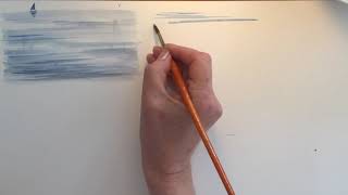 How to Paint Ripples with Watercolours  Improvers Tutorial [upl. by Olmstead778]