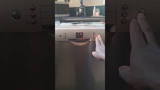 Bosch dishwasher error e19 circulation valve not working need replacement [upl. by Arotahs]