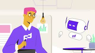 Motion Graphic Explainer Video  IT Help Desk [upl. by Llemej]