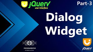 03  Dialog Method In jQuery UI  Dialog Widget jQuery UI  jQuery User Interface HindiUrdu [upl. by Lorine688]