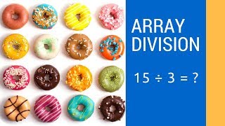 Array Division  math you see [upl. by Ttennaj]