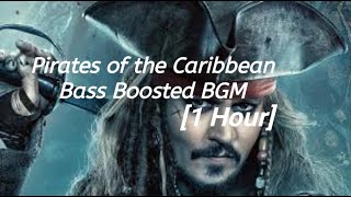 Pirates of the Caribbean Bass Boosted BGM  Captain Jack Sparrow 1 Hour [upl. by Anni381]