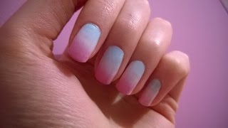 Как сделать маникюр quotГрадиентquot в домашних условиях Gradient Nails [upl. by Clie154]