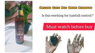 ORGANO GOLD RED ONION SHAMPOO REVIEW IN TAMIL [upl. by Calvo]