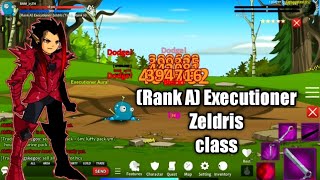 Aqw private server  RedHero Rank A executioner zeldris w 60 dmg boost items 2022 [upl. by Puto]