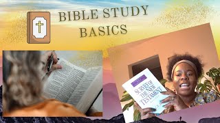 📖 Bible Study Basics All the Resources I Use to study the BibleChristian Essentials [upl. by Nyleda497]