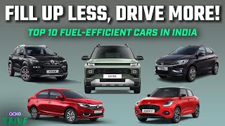 Top 10 FuelEfficient Cars in India Which One To Buy In 2024 [upl. by Goodhen]