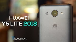 Huawei Y5 Lite 2018  Review en Español [upl. by Eittol683]