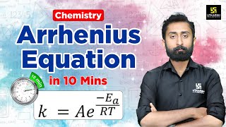 Chemistry Arrhenius Equation Explained in 10 Mins  Important for Board Exam 2025  Akshay Sir [upl. by Jobe579]