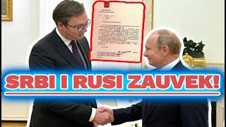 PUTIN USKORO STIZE U SRBIJU  VUCIC DOBIO VAZNO PISMO RUSI I SRBI CE SAMO ZAJEDNO POBEDITI [upl. by Reprah]