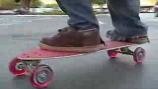 BIG TIME 100mm wheeled Skateboarding [upl. by Hansel]