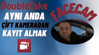 Aynı Anda Çift Kamera Kayıt Cep Telefonu ile FaceCam Nasıl Yapılır [upl. by Aedrahs]