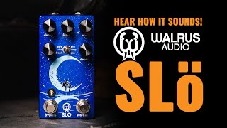 Walrus Audio Slö Multi Texture Reverb  CME Gear Demo  Shelby Pollard [upl. by Anaejer746]